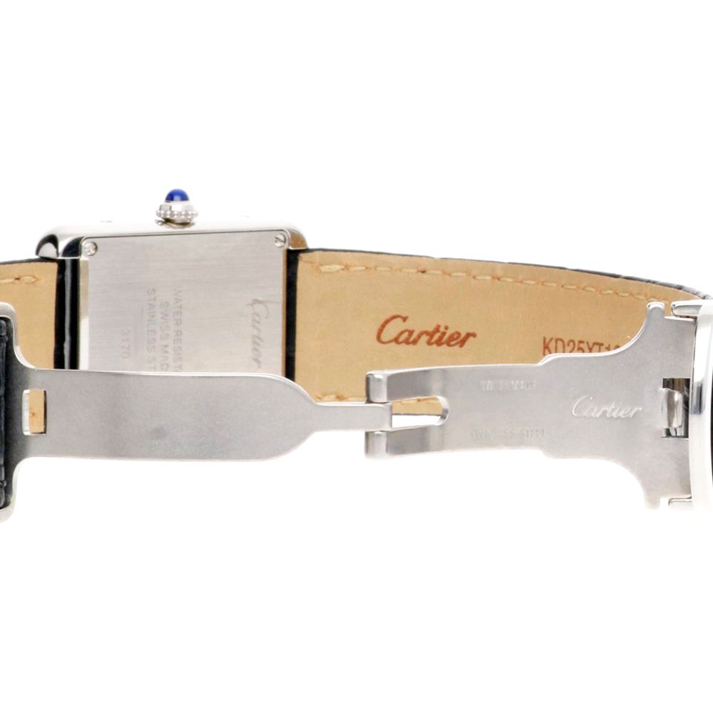 Cartier Tank Solo SM Watch Stainless Steel Quartz — view 8