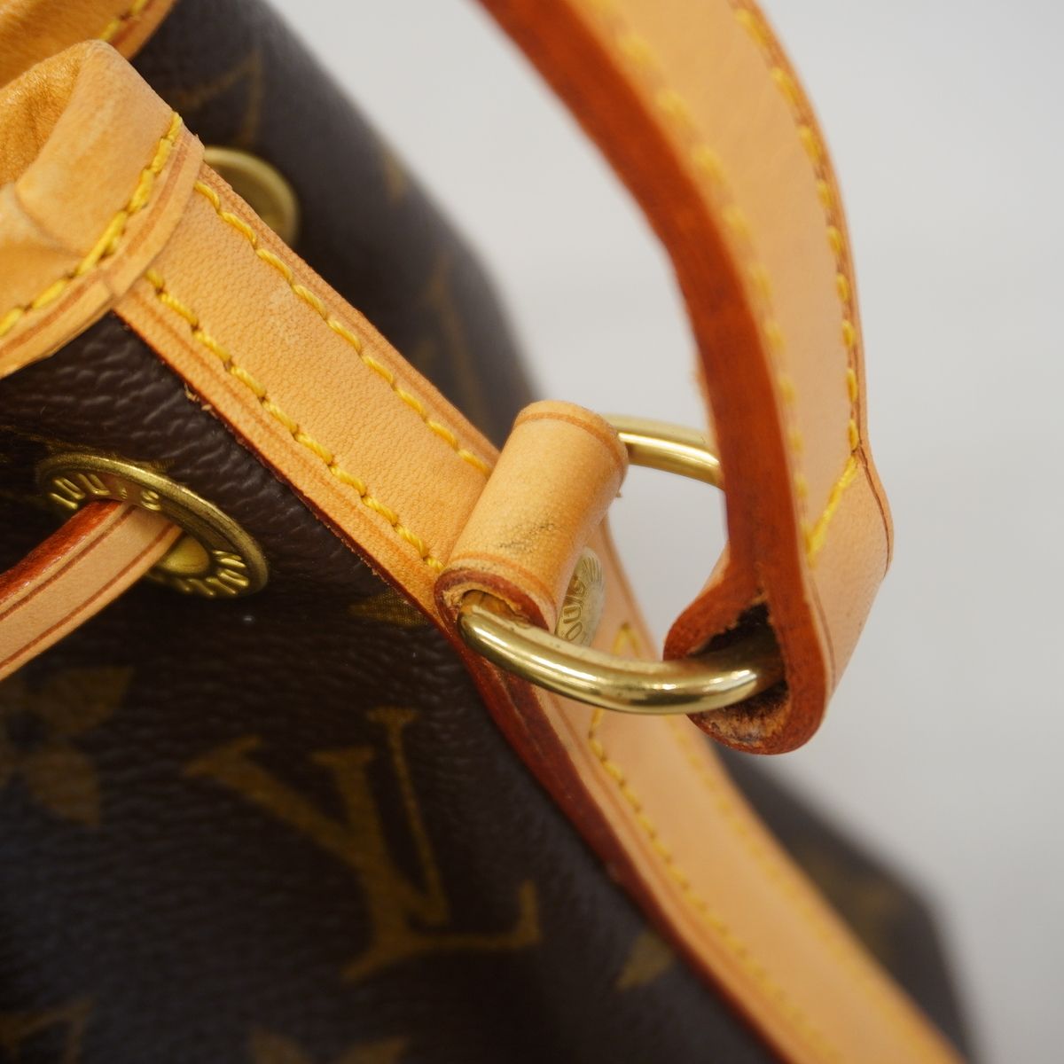 Louis Vuitton Handbag Monogram Mini Noe Brown — view 8