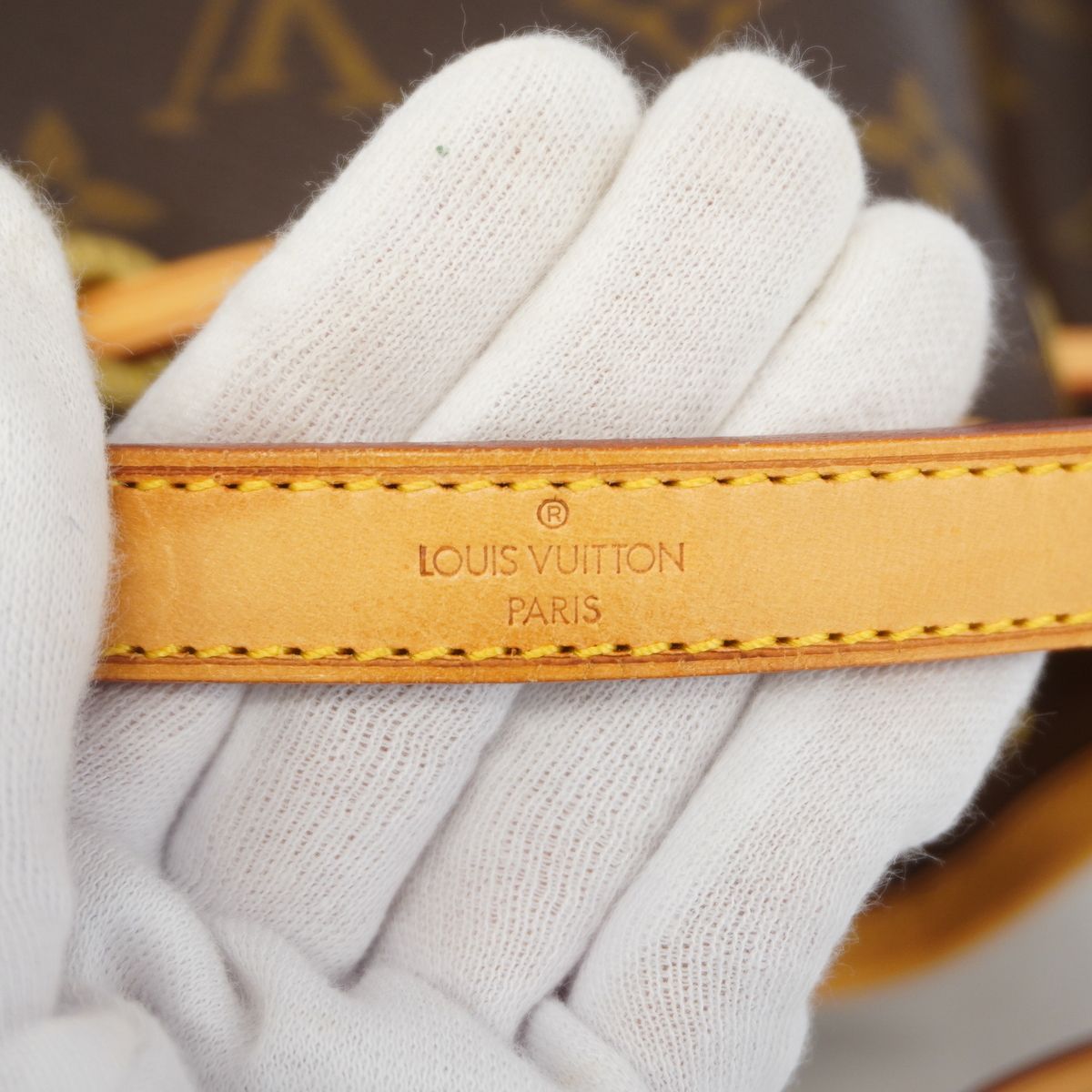 Louis Vuitton Handbag Monogram Mini Noe Brown — view 5