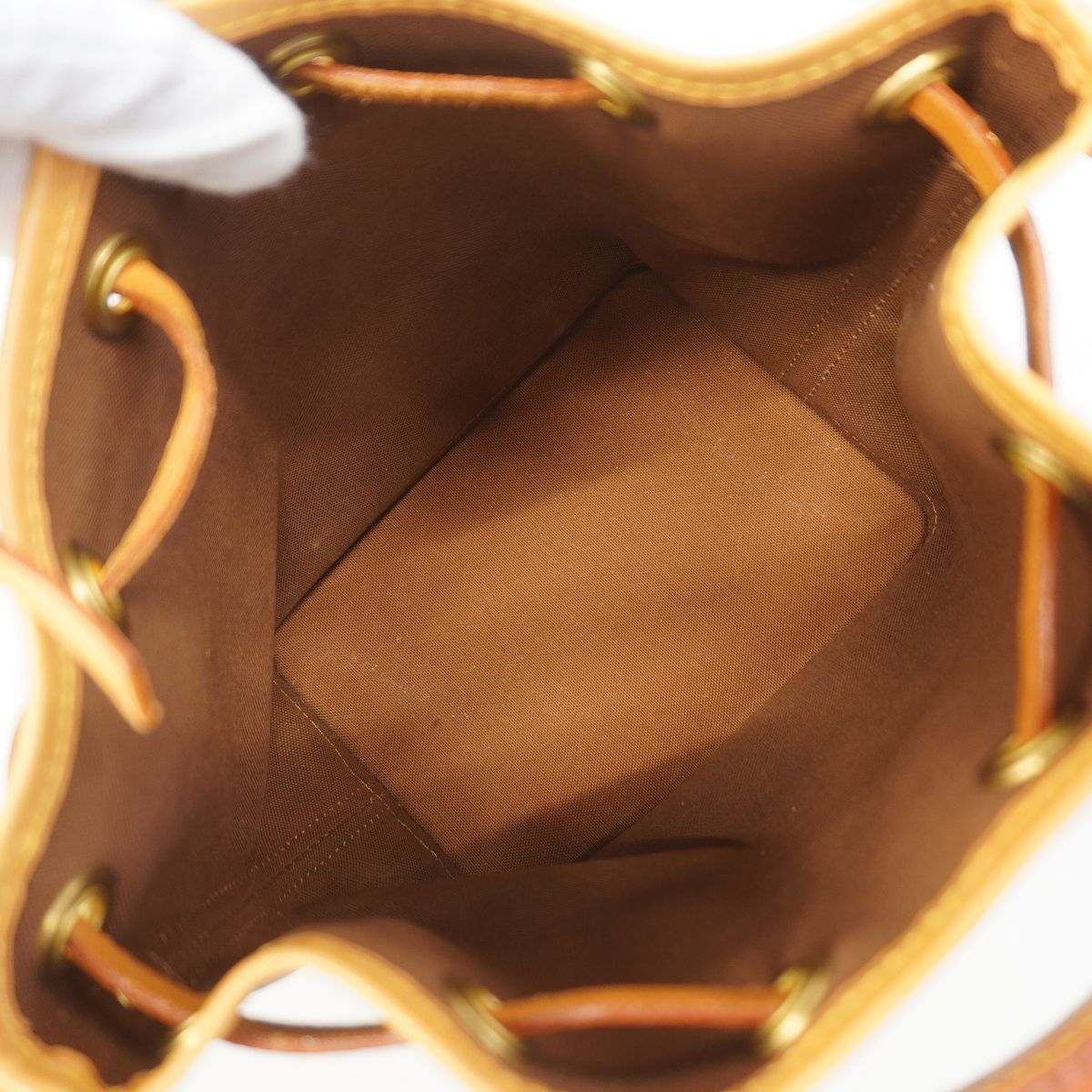 Louis Vuitton Handbag Monogram Mini Noe Brown — view 4