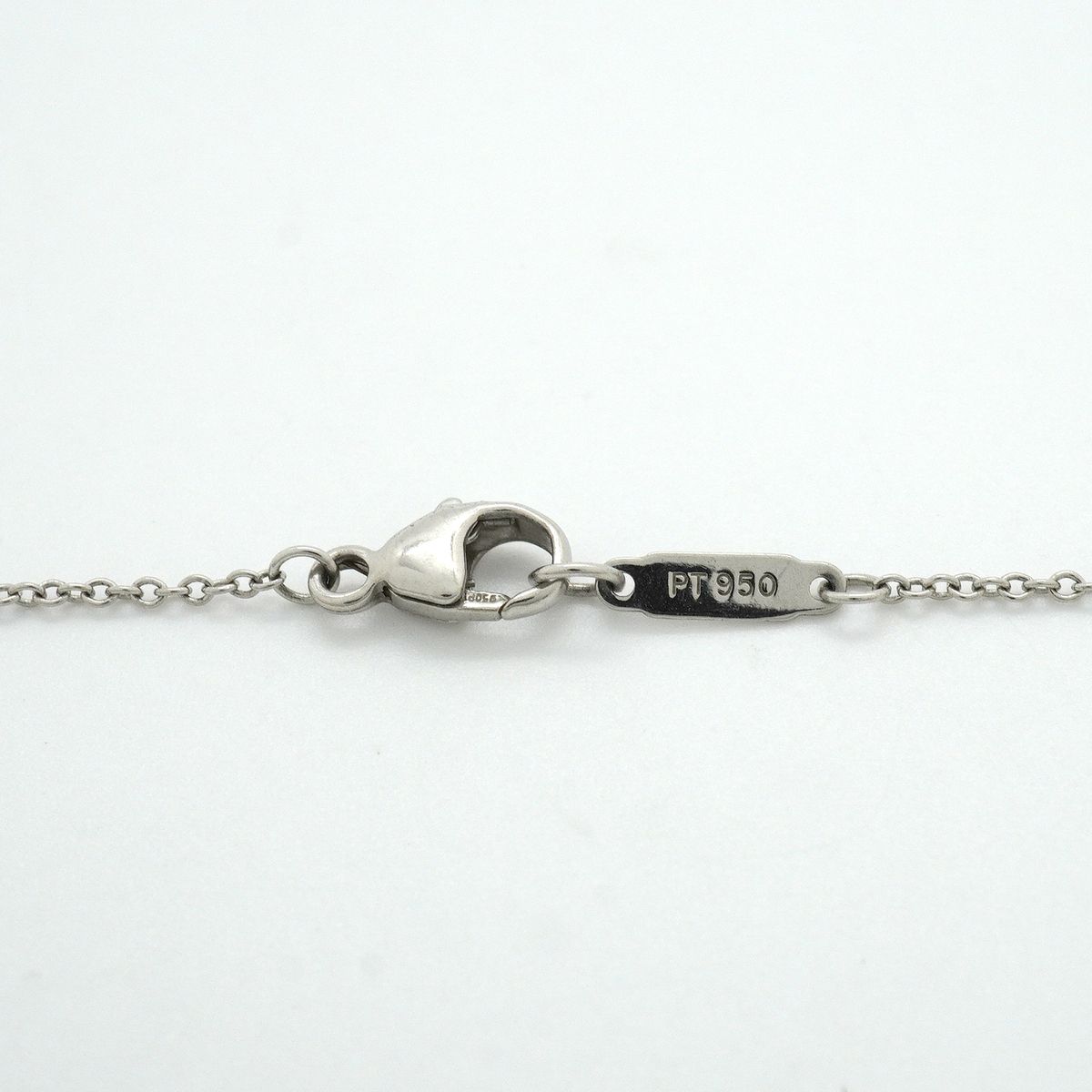 Tiffany & Co Necklace Jazz Graduated Platinum Diamond Pink Sapphire — view 5