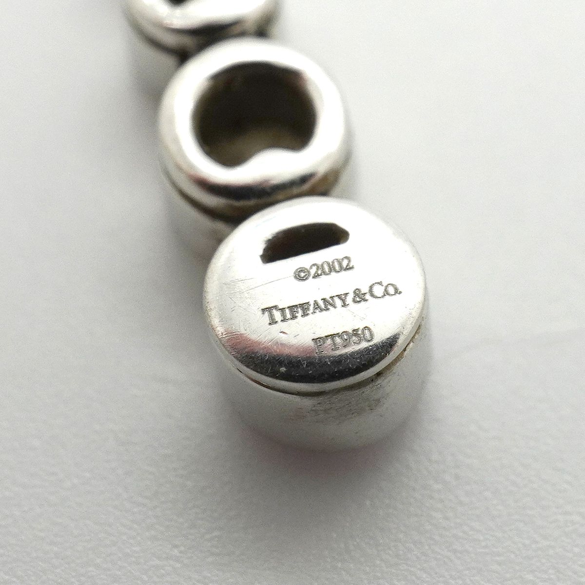 Tiffany & Co Necklace Jazz Graduated Platinum Diamond Pink Sapphire — view 6