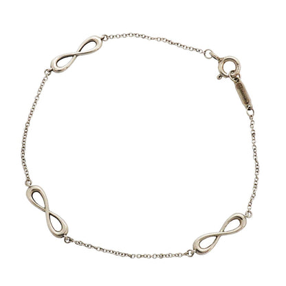 Tiffany & Co Bracelet Infinity en Dress 925 Sterling Silver