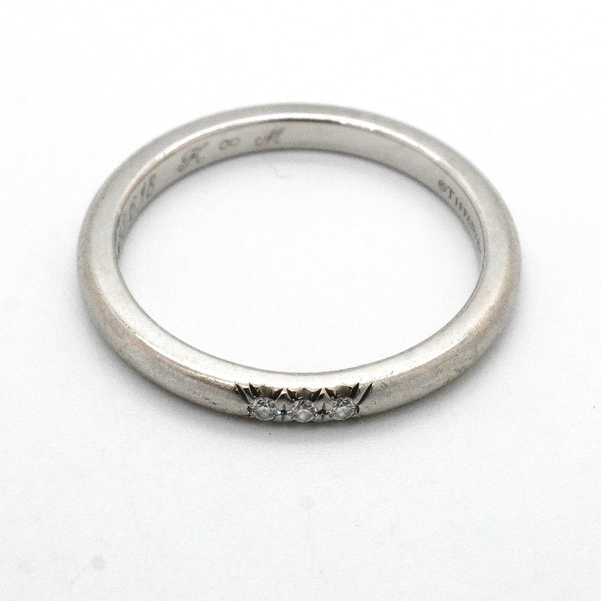 Tiffany & Co Ring Forever Platinum Diamond — view 3
