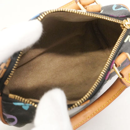 Louis Vuitton Handbag Monogram Multicolor Mini Speedy Noir — view 4