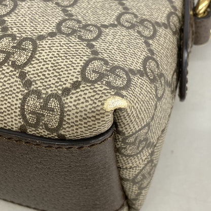 Gucci Shoulder Bag Ophidia Beige Brown Gold — view 6