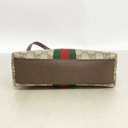 Gucci Shoulder Bag Ophidia Beige Brown Gold — view 3