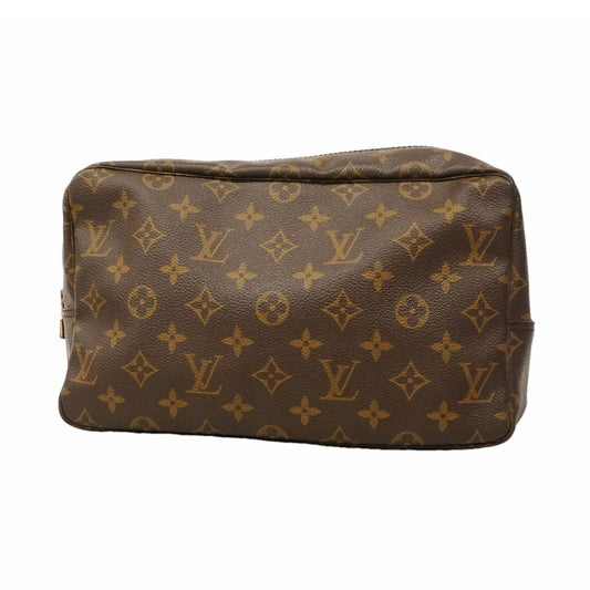 Louis Vuitton Pouch Monogram Trousse Toilette 28 Brown