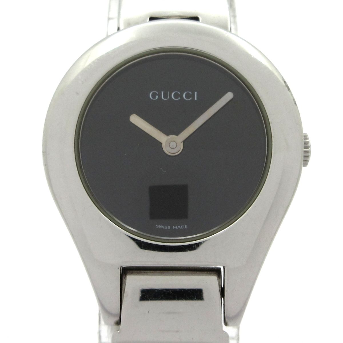 Gucci Watch Black Silver