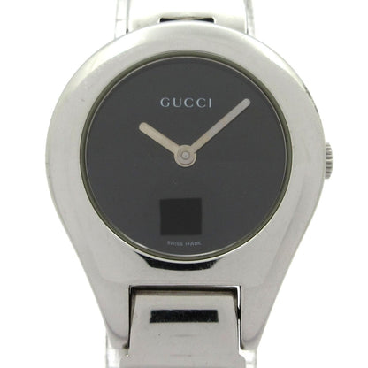 Gucci Watch Black Silver