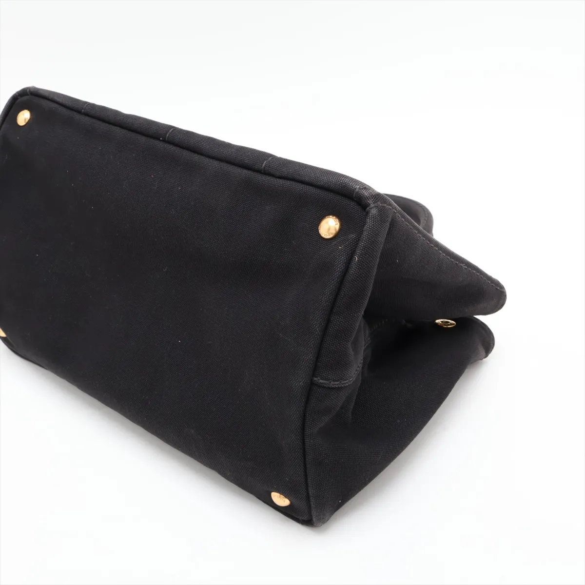 Prada Canapa Handbag Tote Black Brands — view 3
