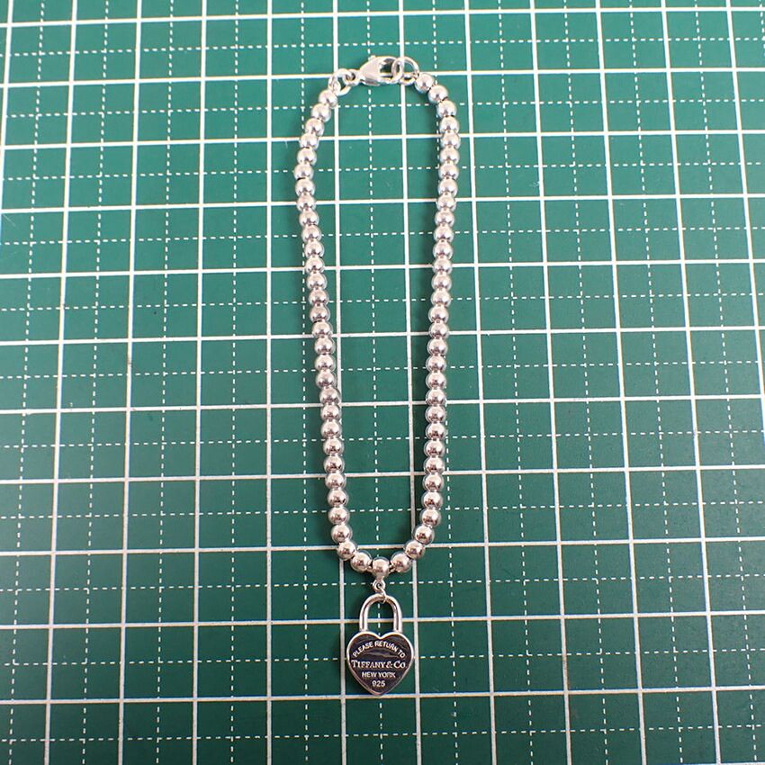 Tiffany & Co 925 Return to Tiffany Ball Chain Bracelet — view 8
