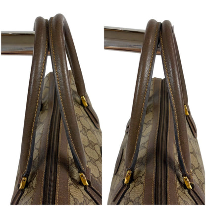 Gucci GG 2-Way Mini Boston Bag Supreme Brown — view 8