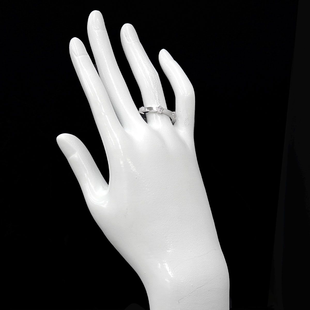 Chanel Comet Etoile 58 Ring Diamond 18K White Gold — view 8