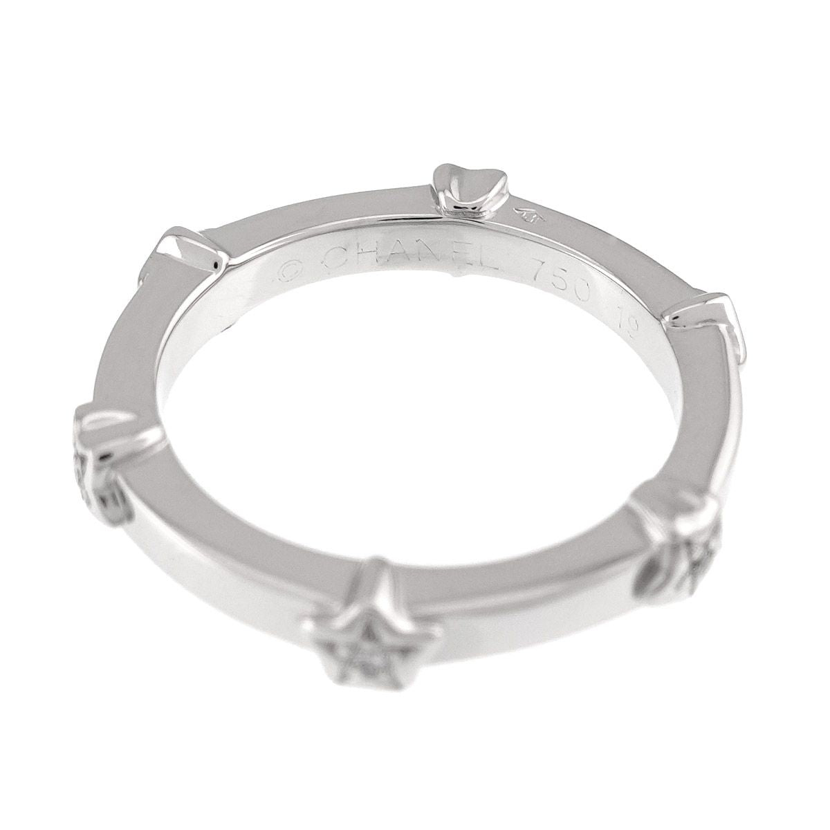 Chanel Comet Etoile 58 Ring Diamond 18K White Gold — view 3