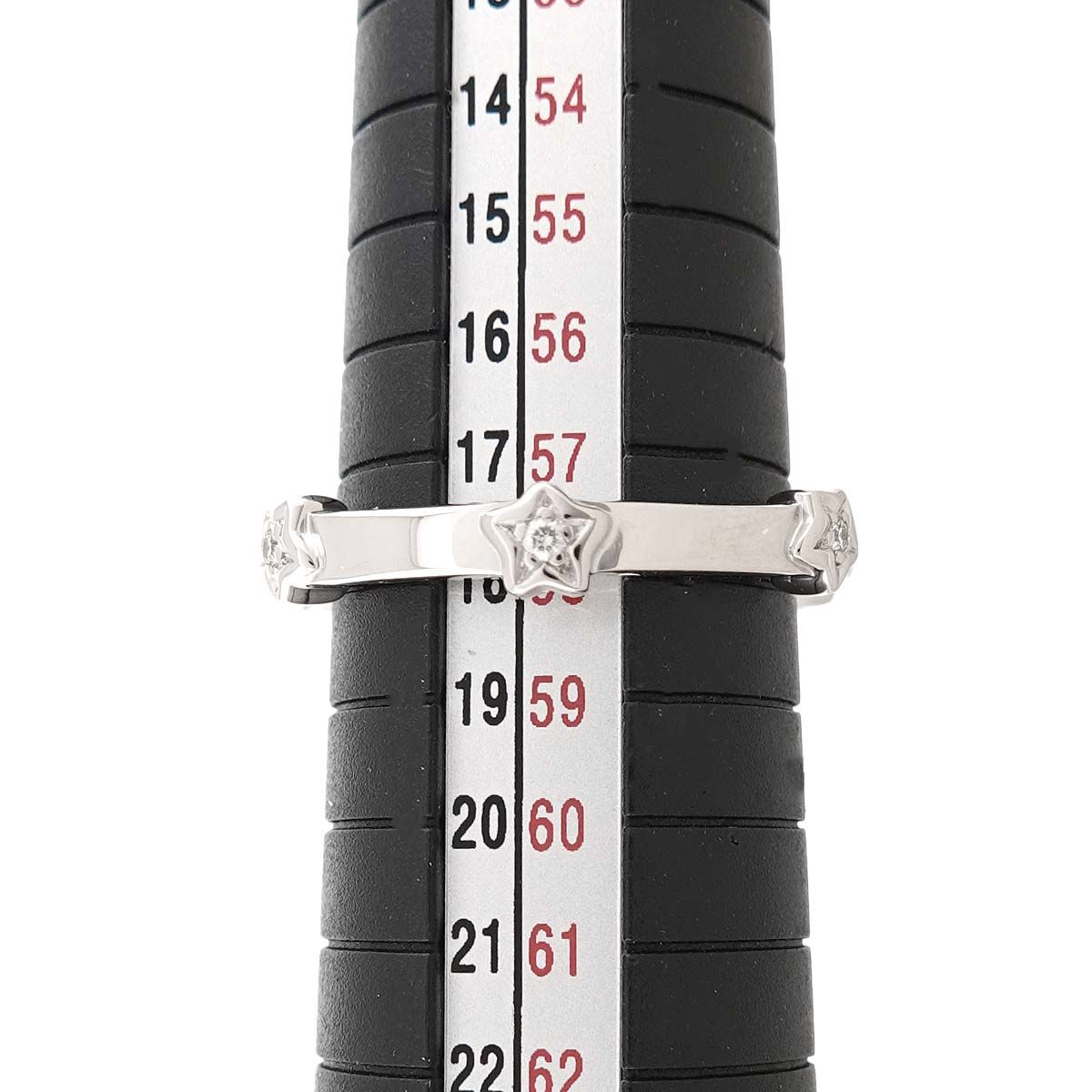 Chanel Comet Etoile 58 Ring Diamond 18K White Gold — view 7