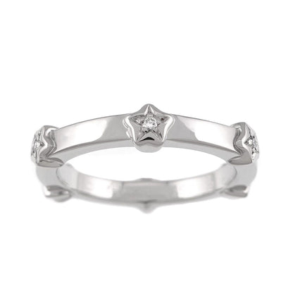 Chanel Comet Etoile 58 Ring Diamond 18K White Gold — view 2