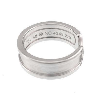 Cartier C2 Small SM 48 Ring Diamond 18K White Gold 2C — view 4