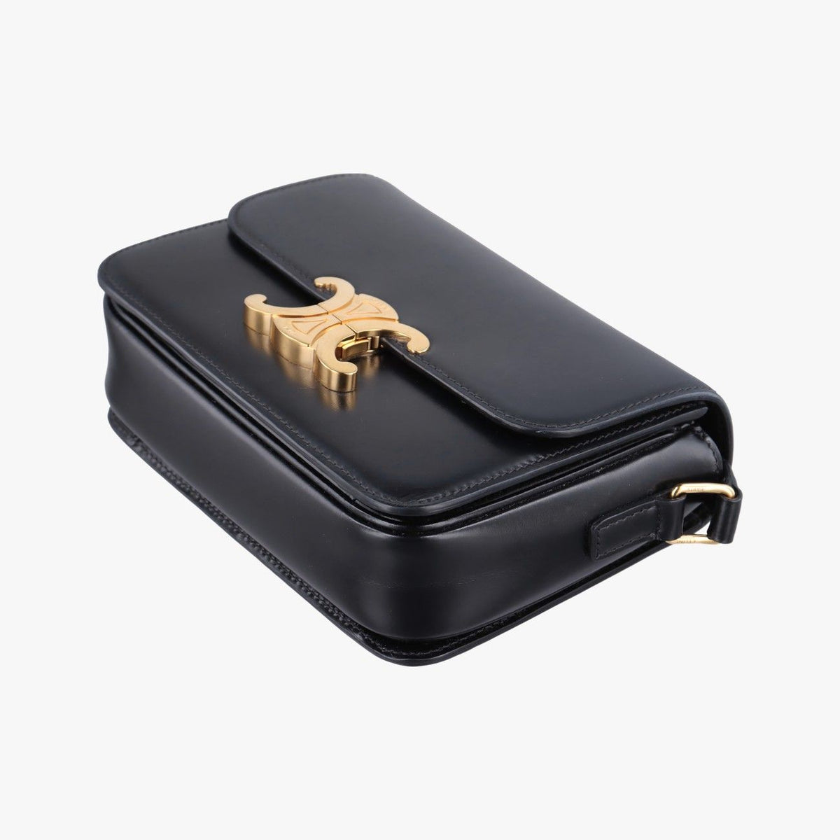 Celine Teen Triomphe Black Leather — view 4