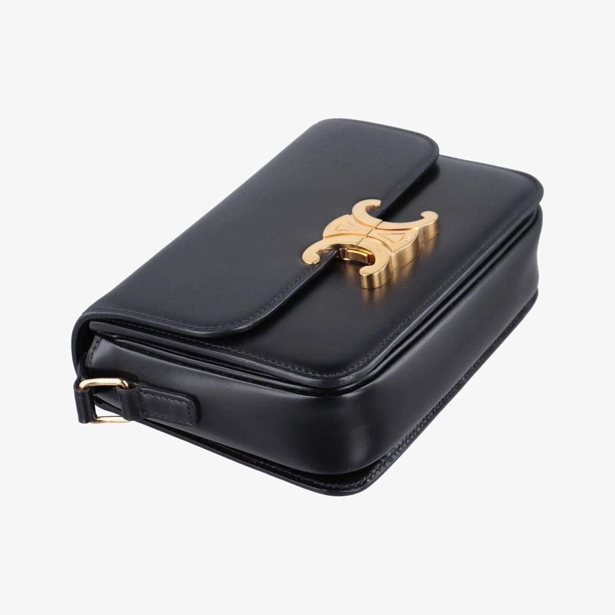 Celine Teen Triomphe Black Leather — view 5