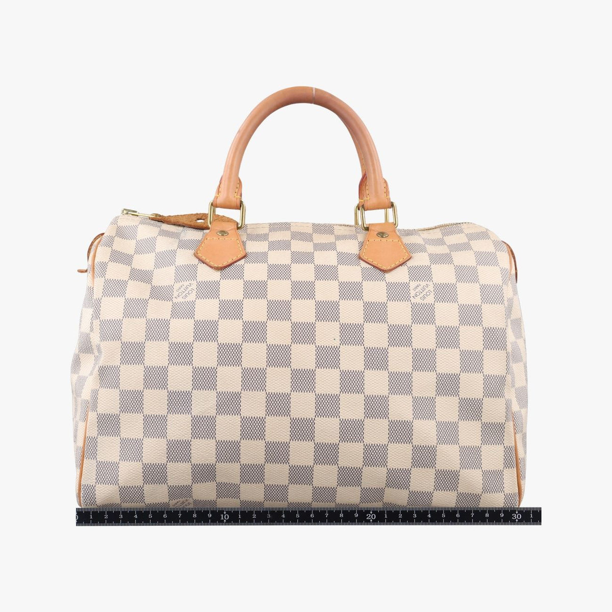 Louis Vuitton Speedy 30 Azur Damier Canvas Handbag — view 2