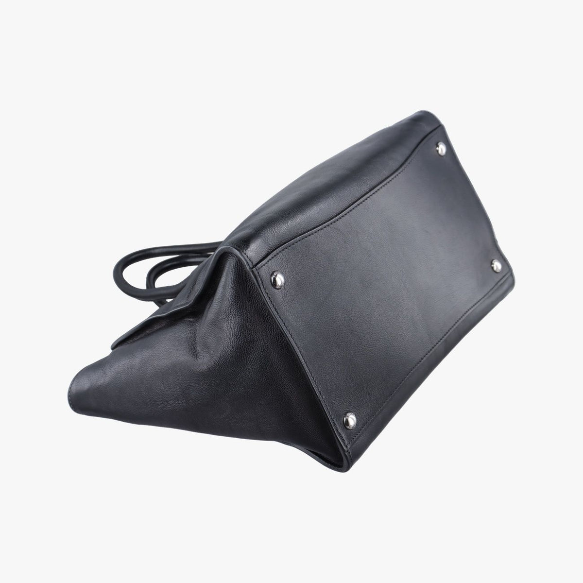 Prada Twin Pocket Wing Tote Bag Black Leather 14 — view 7