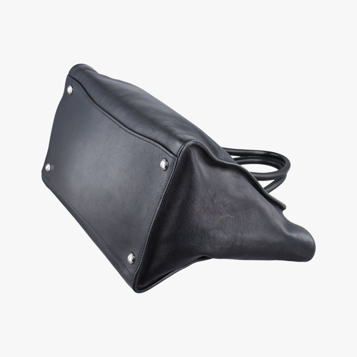 Prada Twin Pocket Wing Tote Bag Black Leather 14 — view 4