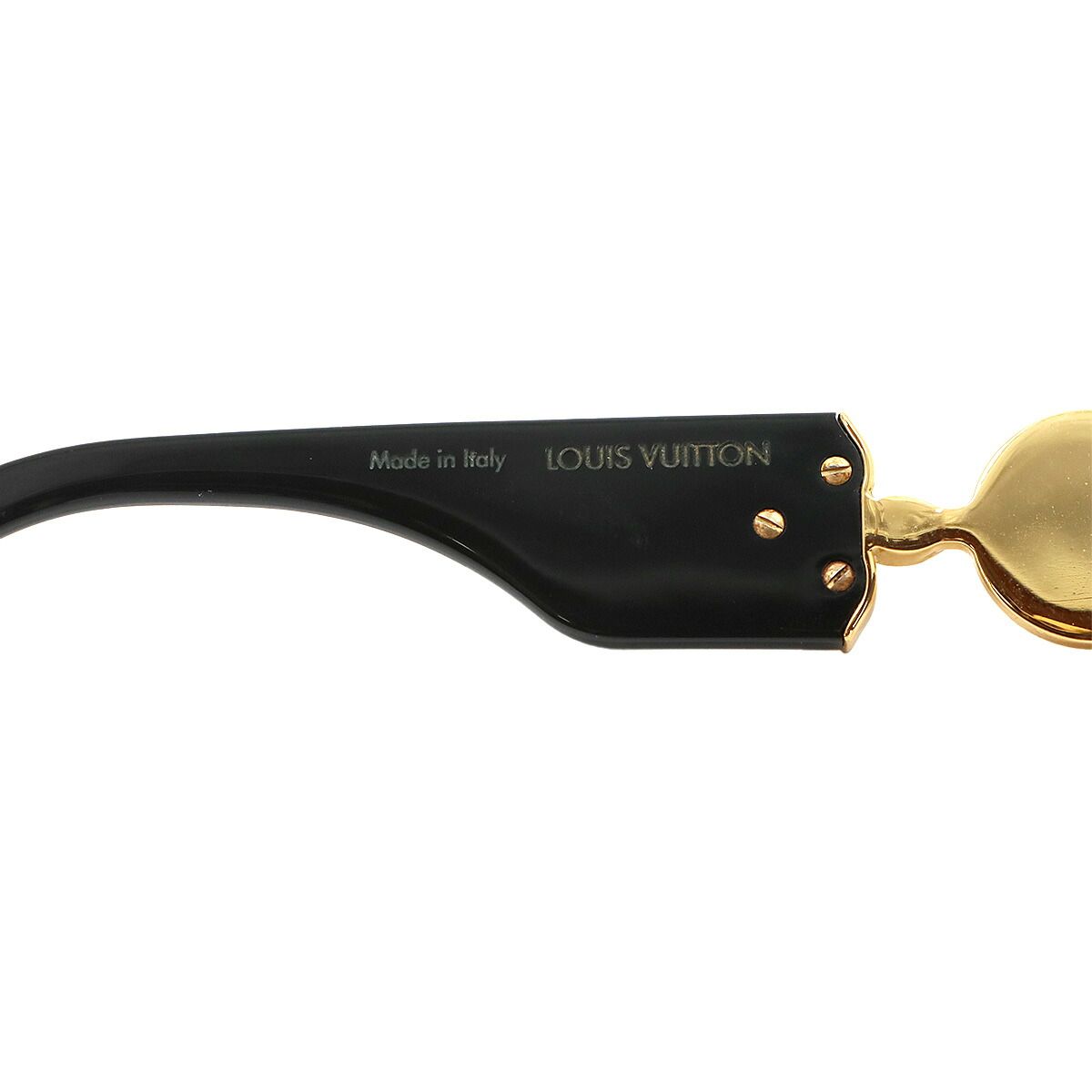 Louis Vuitton Monogram Tribute Sunglasses Black Rectangle Eyewear — view 7