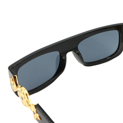 Louis Vuitton Monogram Tribute Sunglasses Black Rectangle Eyewear — view 5