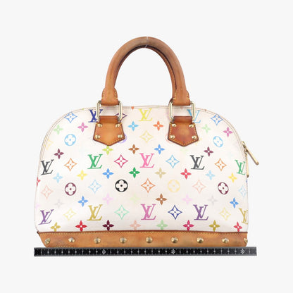 Louis Vuitton Alma PM Blanc Monogram Multicolor Handbag — view 2