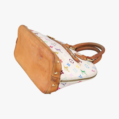 Louis Vuitton Alma PM Blanc Monogram Multicolor Handbag — view 4