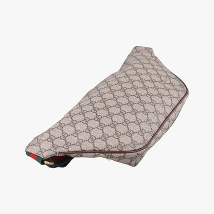 Gucci GG Supreme Courier Ufo Patch Brown Handbag — view 7