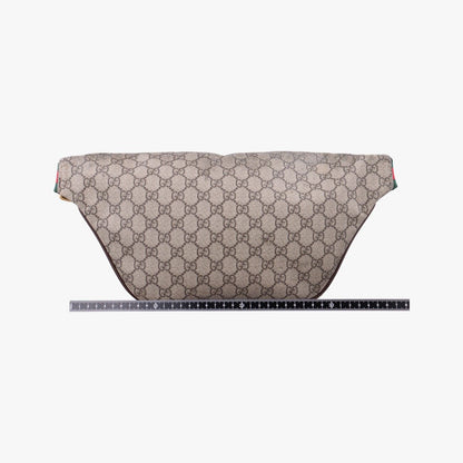 Gucci GG Supreme Courier Ufo Patch Brown Handbag — view 2