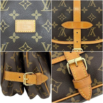 Louis Vuitton Shoulder Bag Saumur 30 Monogram Brown — view 4
