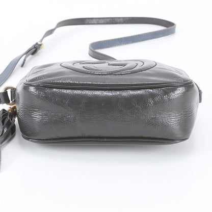 Gucci Soho Tassel Leather Shoulder Bag Crossbody Black — view 6
