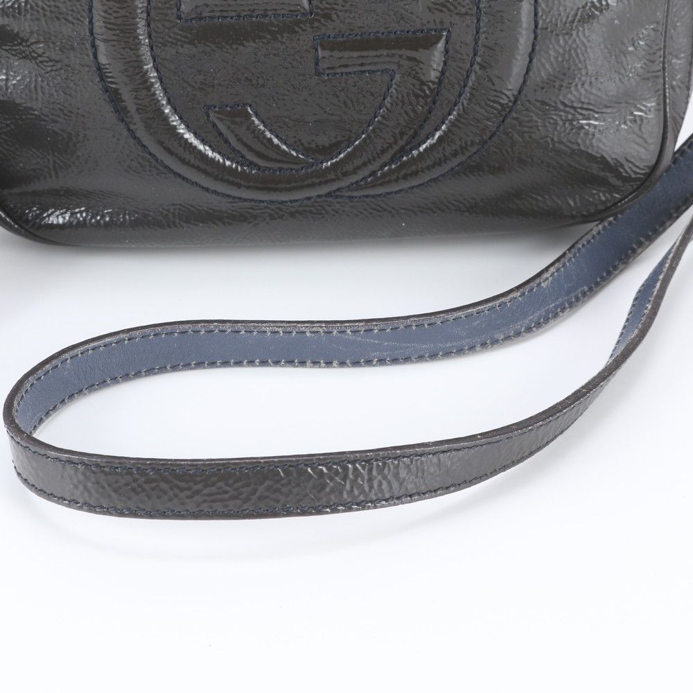 Gucci Soho Tassel Leather Shoulder Bag Crossbody Black — view 2