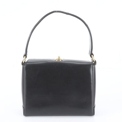 Gucci Turnlock Leather Shoulder Bag Hand Black — view 3