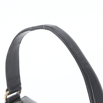 Gucci Turnlock Leather Shoulder Bag Hand Black — view 2