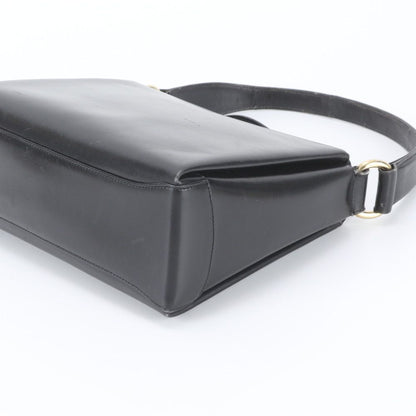 Gucci Turnlock Leather Shoulder Bag Hand Black — view 4