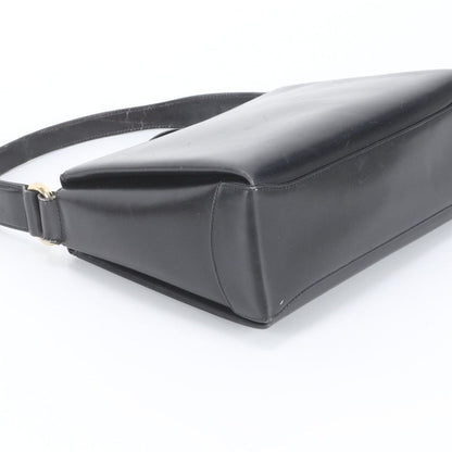 Gucci Turnlock Leather Shoulder Bag Hand Black — view 5