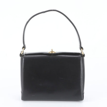 Gucci Turnlock Leather Shoulder Bag Hand Black