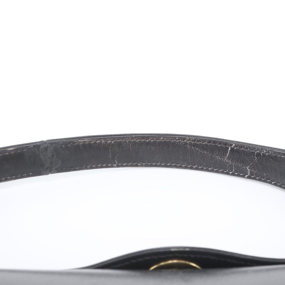 Gucci Turnlock Leather Shoulder Bag Hand Black — view 8