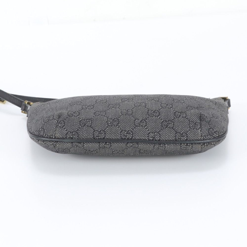 Gucci GG Canvas Leather Bag Shoulder — view 6