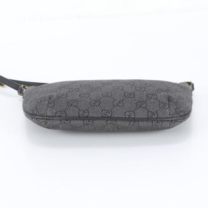 Gucci GG Canvas Leather Bag Shoulder — view 6