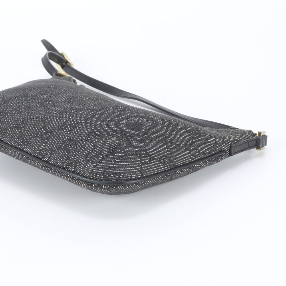 Gucci GG Canvas Leather Bag Shoulder — view 4