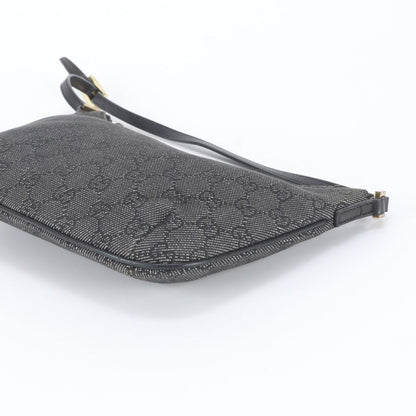 Gucci GG Canvas Leather Bag Shoulder — view 4