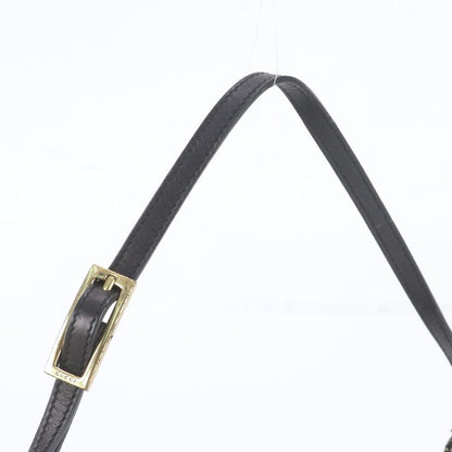 Gucci GG Canvas Leather Bag Shoulder — view 2
