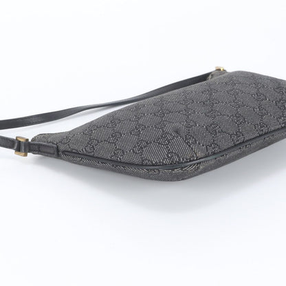 Gucci GG Canvas Leather Bag Shoulder — view 5