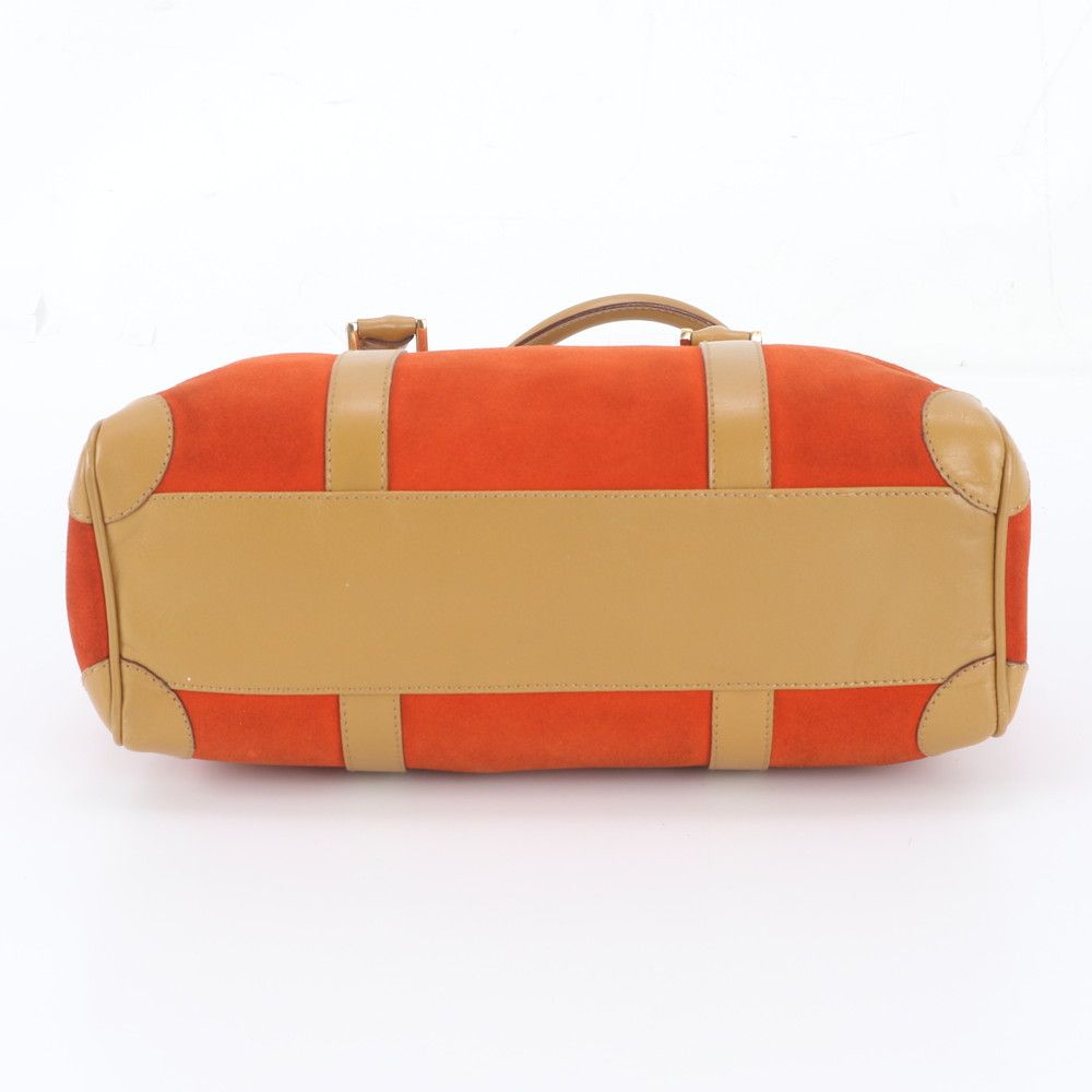 Gucci Mini Boston Leather Handbag Tote — view 6