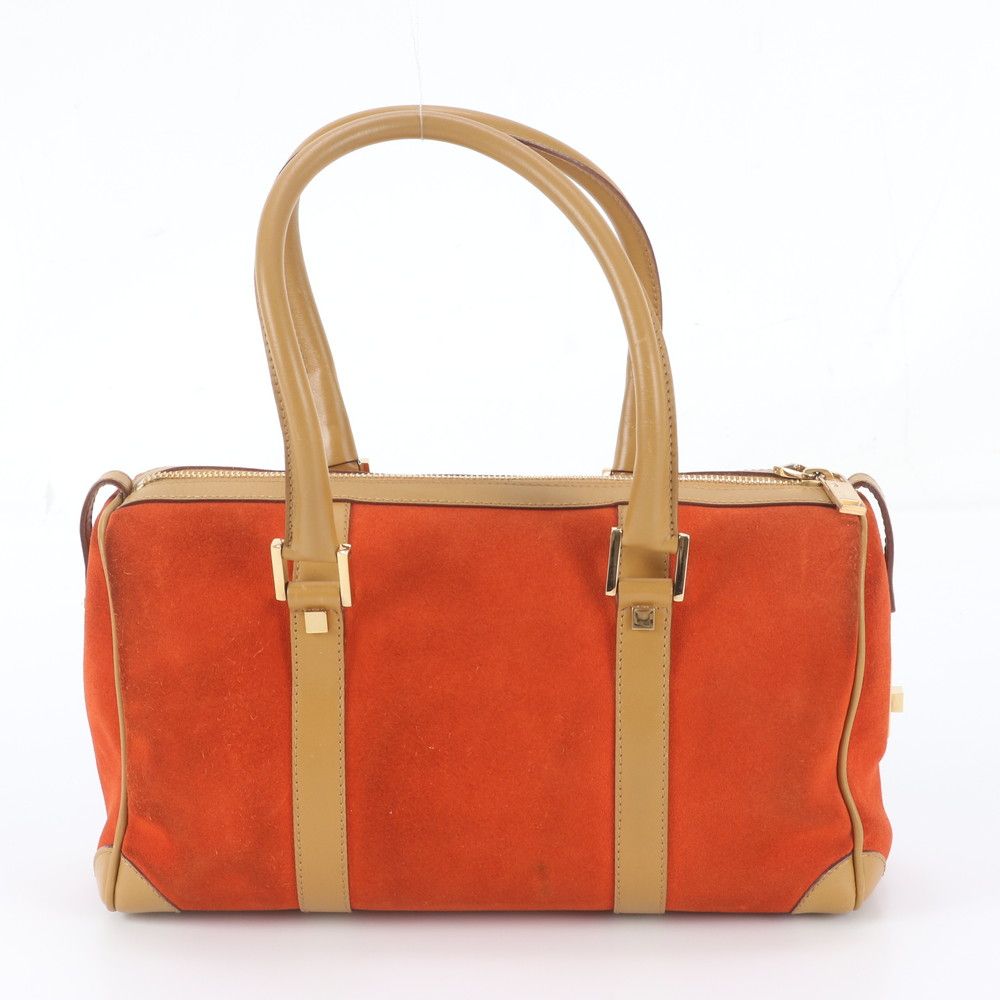 Gucci Mini Boston Leather Handbag Tote — view 3